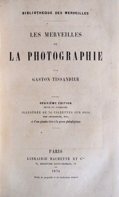 Seller image for LES MERVEILLES DE LA PHOTOGRAPHIE. for sale by Livraria Castro e Silva