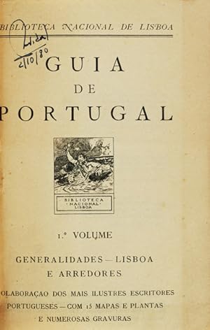 Seller image for GUIA DE PORTUGAL [1. EDIO COMPLETA]. for sale by Livraria Castro e Silva