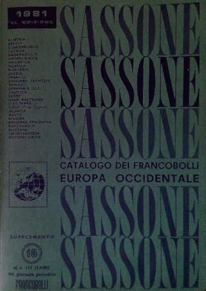 Sassone catalogo dei francobolli. Europa Occidentale 1981