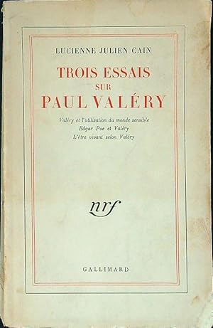 Imagen del vendedor de Trois essais sur Paul Valery a la venta por Librodifaccia