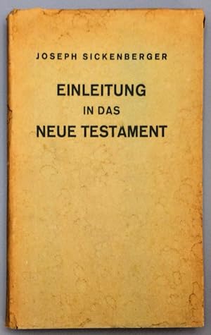 Seller image for Kurzgefasste Einleitung in das Neue Testament for sale by Els llibres de la Vallrovira