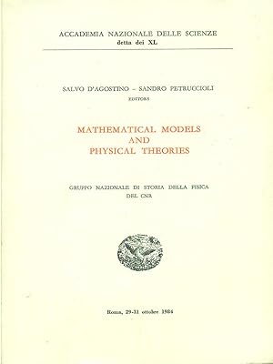 Imagen del vendedor de Mathematical models and physical theories a la venta por Miliardi di Parole