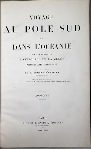 Au Pole Sud Et Dans L'Oceanie Sur Les Corvettes L'Astrolabe et la Zelee Pendant les Annees 1837-1...
