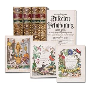 Der monathlich herausgegebenen Insecten-Belustigung. 4 Bände.
