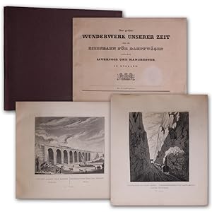 oder die Eisenbahn für Dampfwägen zwischen Liverpool und Manchester in England.