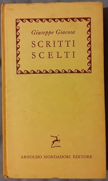 SCRITTI SCELTI,