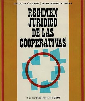 Immagine del venditore per REGIMN JURDICO DE LAS COPERATIVAS. Estudio especial sobre las cooperativas de credito. venduto da Librera Torren de Rueda