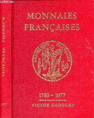 Bild des Verkufers fr Monnaies franaises 1789-1977 - 3e dition rvise et corrige. zum Verkauf von Le-Livre