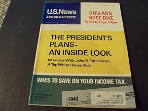 US News World Report Feb 26 1973 Dollars Dive, President's Plans