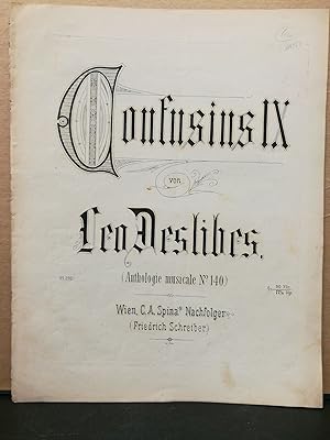 Confusius IX (Anthologie nusicale No. 140) / Potpourri aus Motiven der komischen Operette 'Confus...
