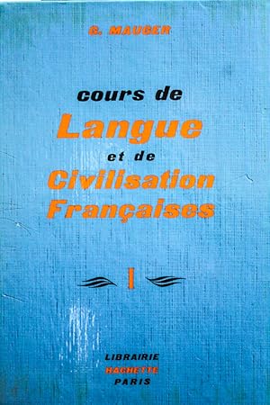 Seller image for Cours de Langue et de Civilisation Franaises-tome 1 (Vol. 1) (French Edition) for sale by Mad Hatter Bookstore