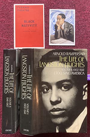 Seller image for THE LIFE OF LANGSTON HUGHES. VOLUME 1: 1902-1941. I, TOO, SING AMERICA: VOLUME II: 1941-1967. I DREAM A WORLD. for sale by Graham York Rare Books ABA ILAB