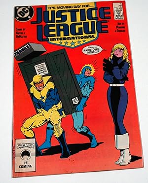 Bild des Verkufers fr Justice League International No. 8 zum Verkauf von Preferred Books