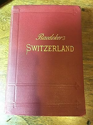 Switzerland And The Adjacent Portions of Italy, Savoy, And Tyrol, Handbook For Travellers