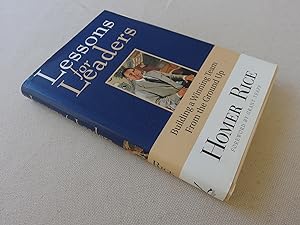 Seller image for Lessons for Leaders: Building a Winning Team From the Ground Up (inscribed first edition) for sale by Nightshade Booksellers, IOBA member