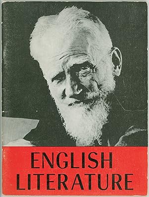 English Literature, Britannica Home Reading Guide, Literary Research Service, George Bernard Shaw...