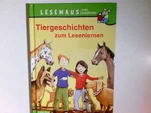 Imagen del vendedor de Tiergeschichten zum Lesenlernen. Lesemaus zum Lesenlernen a la venta por Antiquariat Buchhandel Daniel Viertel