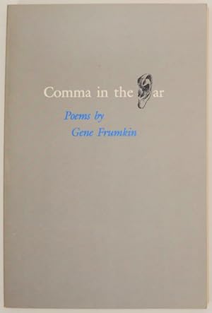 Seller image for Comma in the Ear for sale by Jeff Hirsch Books, ABAA