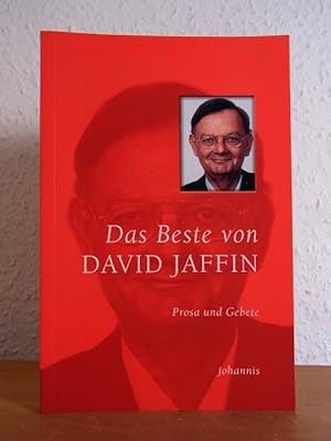 Bild des Verkufers fr Das Beste von David Jaffin. Prosa und Gebete zum Verkauf von Antiquariat Weber