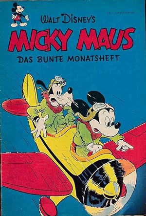 Walt Disney's Micky Maus. Das bunte Monatsheft. Redaktion Erika Fuchs.