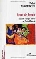 Seller image for Avant De Dormir for sale by RECYCLIVRE