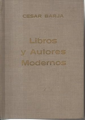 Bild des Verkufers fr LIBROS Y AUTORES MODERNOS. SIGLOS XVIII Y XIX. zum Verkauf von Librera Javier Fernndez