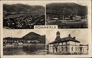 Ansichtskarte / Postkarte Povrly Pommerle an der Elbe Pömerle Pömmerle Region Aussig, Ortsansichten