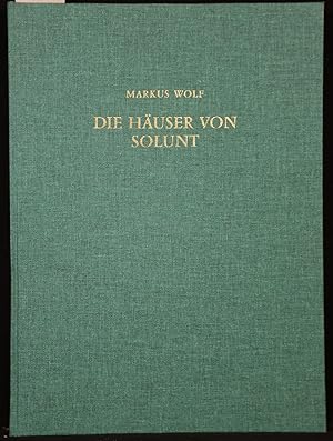 Imagen del vendedor de Die Huser von Solunt und die hellenistische Wohnarchitektur. (Sonderschriften des Deutschen Archologischen Instituts. Rmische Abteilung). a la venta por Antiquariat  Braun