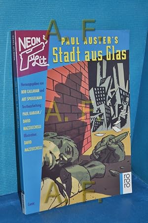 Seller image for New-York-Trilogie, Teil: 1., Paul Auster's Stadt aus Glas. Rororo , 13693 : Neon Lit for sale by Antiquarische Fundgrube e.U.