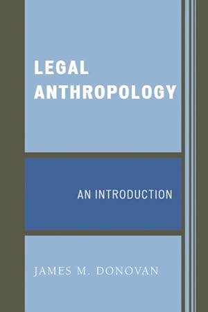 Imagen del vendedor de Legal Anthropology : An Introduction a la venta por GreatBookPricesUK