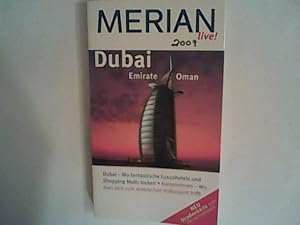 Bild des Verkufers fr MERIAN live! Reisefhrer Dubai Emirate Oman zum Verkauf von ANTIQUARIAT FRDEBUCH Inh.Michael Simon