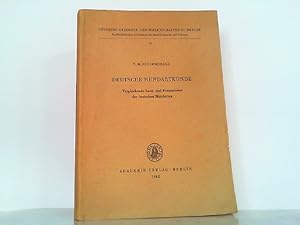 Deutsche Mundartkunde. Vergleichende Laut und Formenlehre der deutschen Mundart.