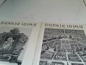 Badische Heimat - Mein Heimatland 45.Jahrgang 1965 Heft 1/2 u. 3/4 komplett