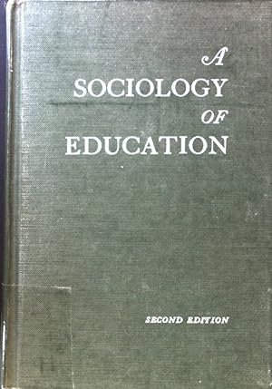 Seller image for A Sociology of Education; for sale by books4less (Versandantiquariat Petra Gros GmbH & Co. KG)