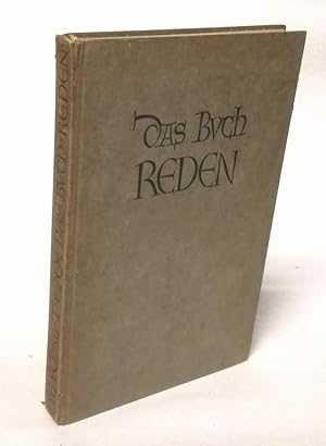 Seller image for Das Buch Reden. Verdeutscht. for sale by Antiquariat Dennis R. Plummer