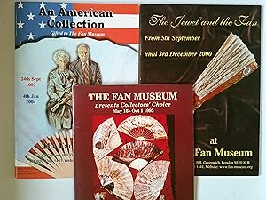Seller image for Four Booklets (Exhibition Catalogues ) from The Fan Museum | An American Collection, The Jewel & The Fan, Collectors' Choice 1995, A Fanfare for The Sun King for sale by *bibliosophy*