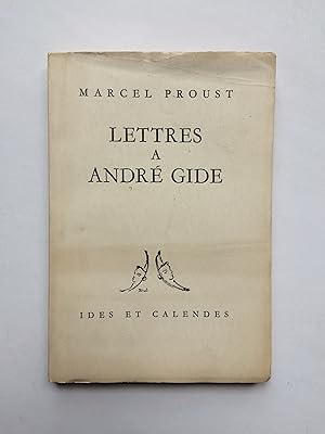 Lettres à André GIDE [ Exemplaire sur Vélin ]