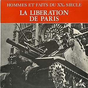 "LA LIBÉRATION DE PARIS" / LP 33 tours original français / SERP H.F. 25 (2ème édition label noir)