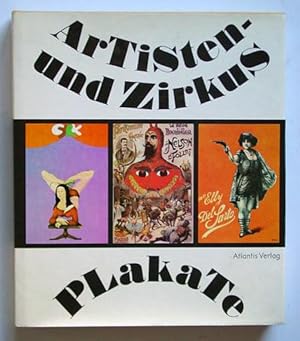 Artisten- und Zirkusplakate.