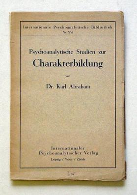 Psychoanalytische Studien zur Charakterbildung.