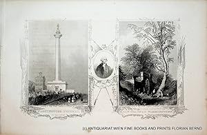 Washington, Washington Monument (Baltimore) and George Washington's Tomb The New Tomb at Mount Ve...