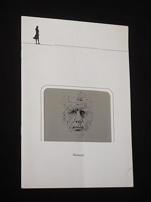 Imagen del vendedor de Programmheft 21 Schiller-Theater Berlin Werkstatt 1985/86. BRUCHSTCKE FR THEATER I UND II [und] FILM (1965) von Samuel Beckett. Insz.: Frank Arnold, Bhnenbild/ Kostme: Gert Rohde. Mit Rolf Schult, Rainer Pigulla, Fritz Eggert; Buster Keaton, Nell Harrison, James Karen, Susan Reed a la venta por Fast alles Theater! Antiquariat fr die darstellenden Knste