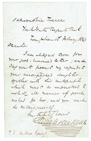 Seller image for Sammlung von 9 eigenh. Briefen mit Unterschrift. for sale by Kotte Autographs GmbH