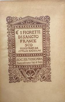 Seller image for I fioretti di Sancto Francesco for sale by librisaggi