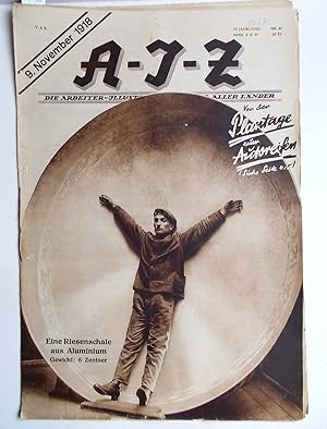 Imagen del vendedor de A-I-Z (Arbeiter-Illustrierte-Zeitung) Jahrgang VI Nr. 45, 9. 11. 1932 a la venta por Antiquariat Zinnober