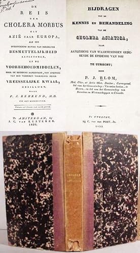 [ Bound Volume Of 4 Works On the 1832 Cholera Epidemic ]