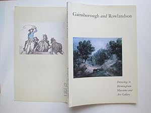 Seller image for Gainsborough and Rowlandson: drawings in Birmingham Museums & Art Gallery for sale by Aucott & Thomas