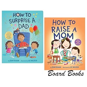 Bild des Verkufers fr Surprise a Dad / Raise a Mom BOARD BOOKS 1-2 HC zum Verkauf von Lakeside Books
