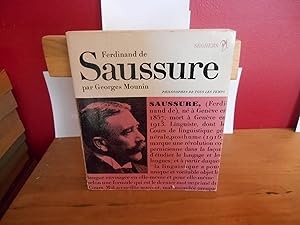 FERDINAND DE SAUSSURE