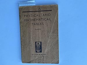 Seller image for Physical and Mathematical Tables for sale by Book Souk